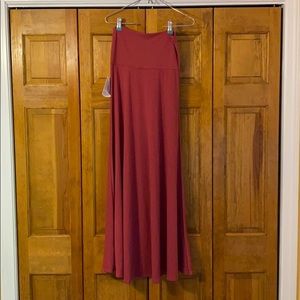 LuLaRoe XS Maxi ~ Solid Rose